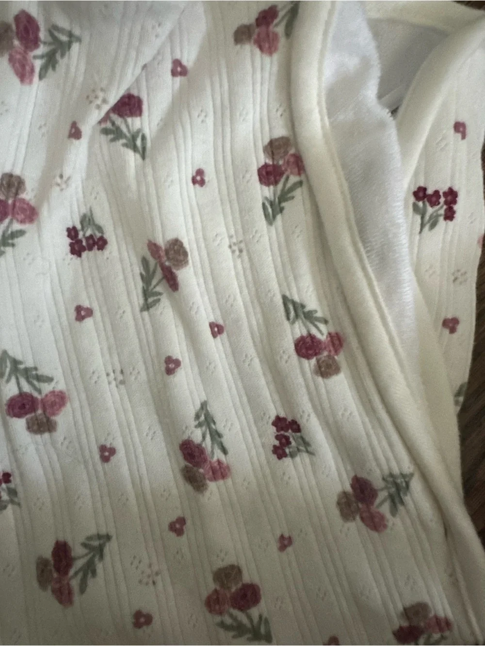 Soft Pink Floral Baby burp cloth Set - Gentle Cotton